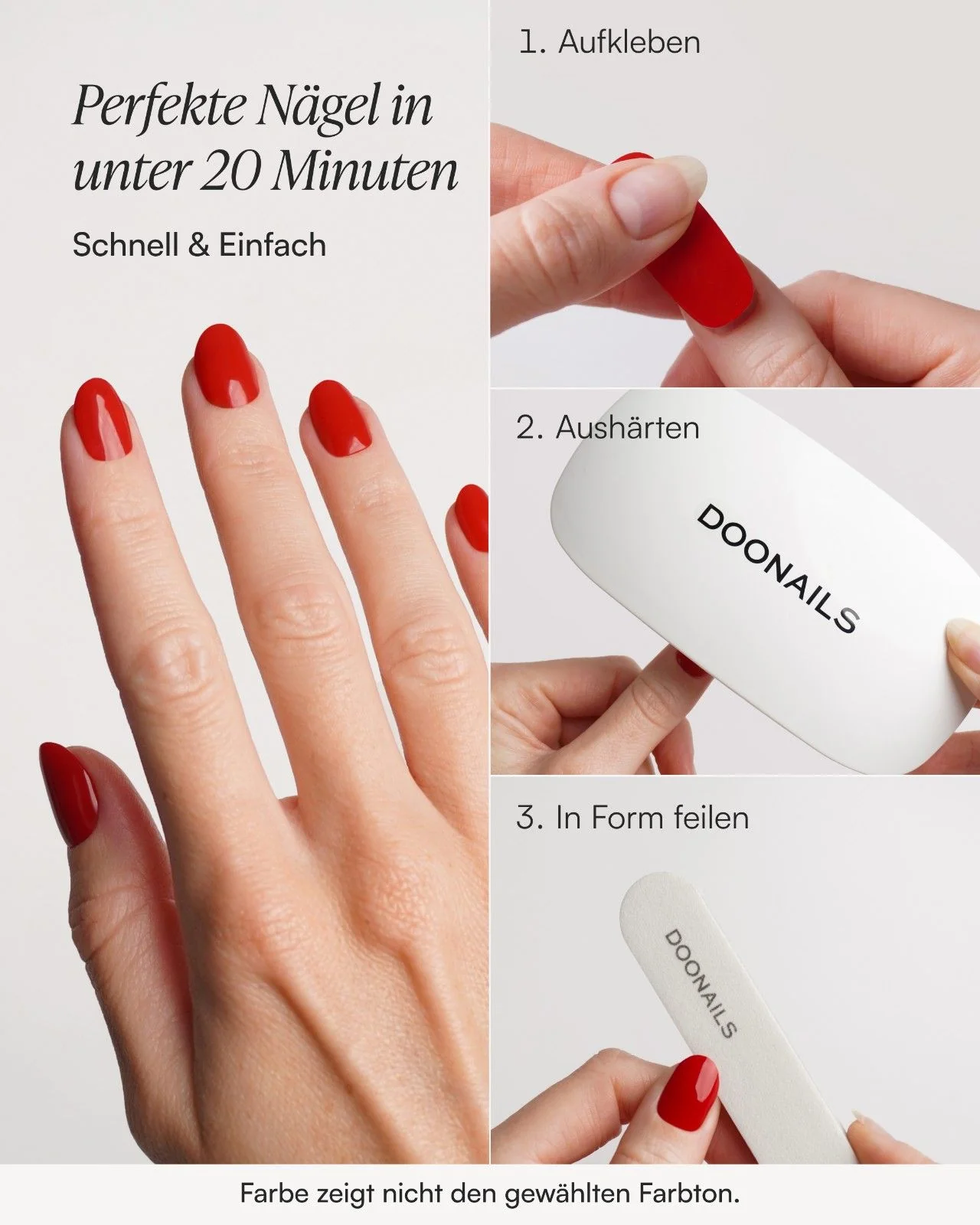 On Fire Mani & Pedi Set - Gel Strips - Image 10