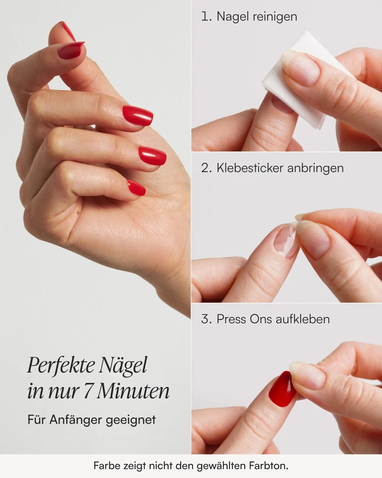 Cheesecake Extra Short Square Soft Gel Press Ons - Image 8