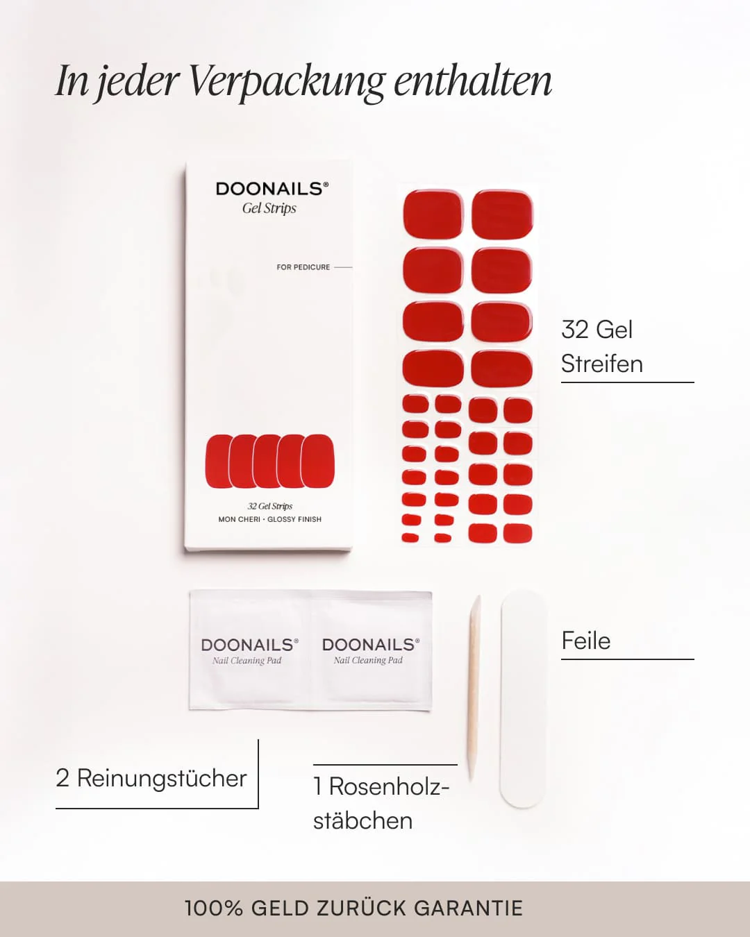 Frühlings Starter Set - Pediküre Gel Strips - Image 8