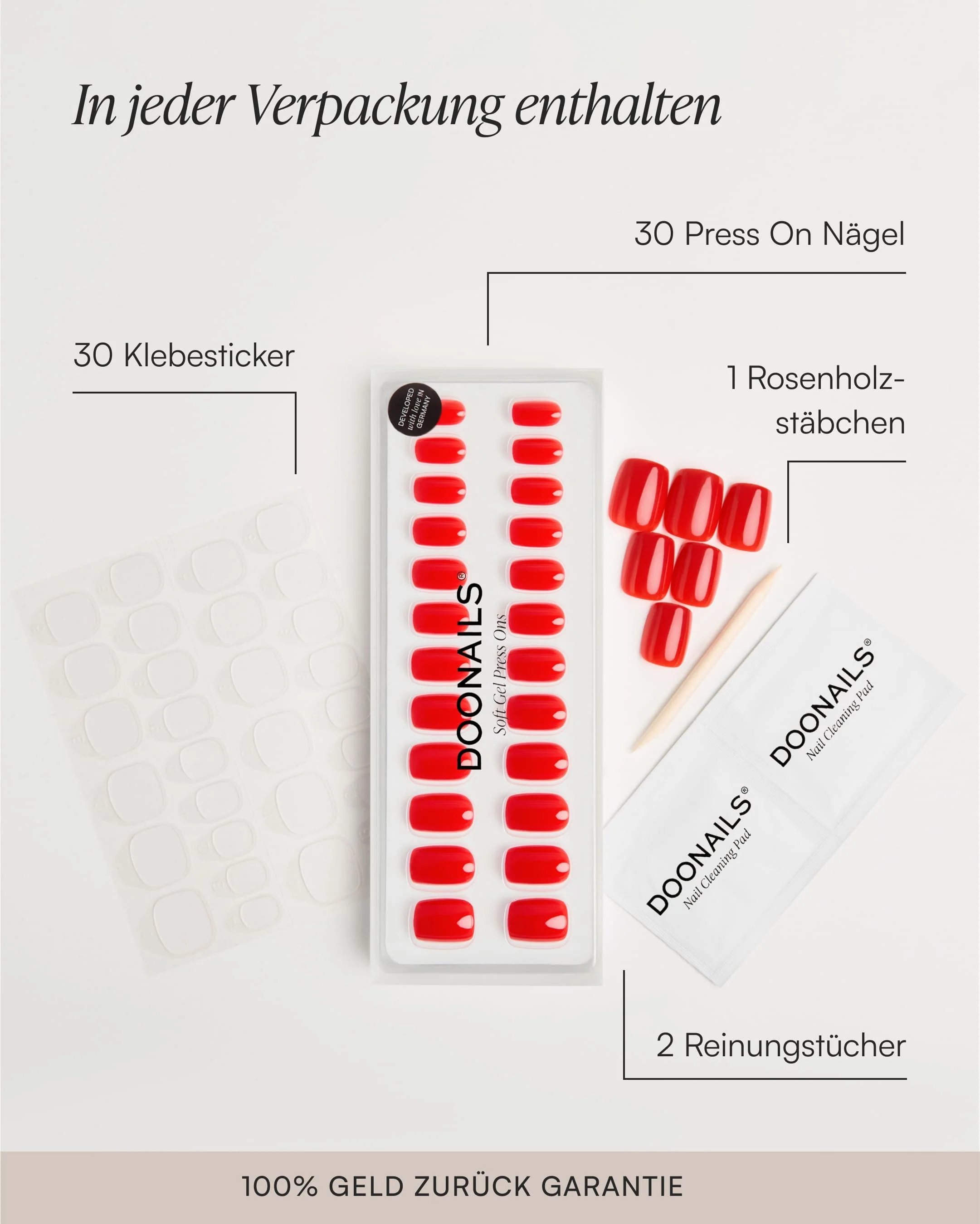 Frühling Starter Set - Soft Gel Press Ons - Image 10